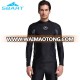 2017 hot sale long sleeve swim shirt lycra 4 way stretch rashguard high quality sun protect rash vest