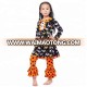 toddler boutique girl summer spring clothing sets new fashion wholesale children ruffle  clothes