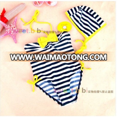 Factory Price!Wholesales new stamps onepiece strips swimsuit